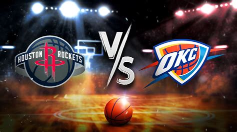 Rockets vs. Thunder prediction, odds, pick, how to watch.